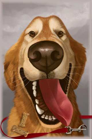 картинка анімація доброта собака песик